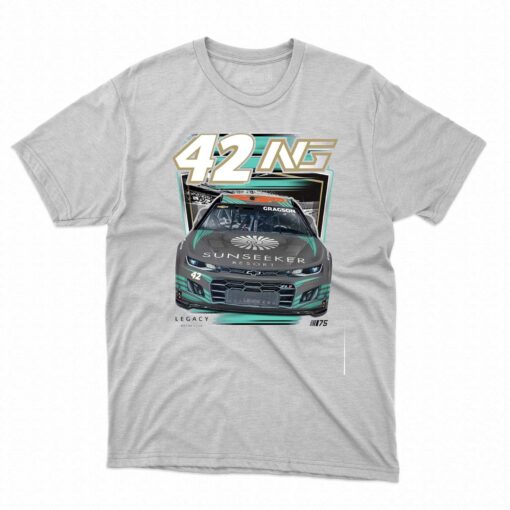 Noah Gragson Legacy Motor Club Team Collection Sunseeker Resort Dominator T-shirt