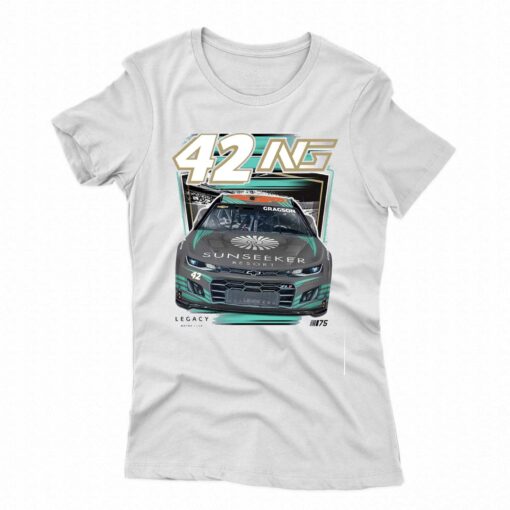 Noah Gragson Legacy Motor Club Team Collection Sunseeker Resort Dominator T-shirt