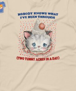 Nobody Knows What I’ve Been Through Two 2 Tummy Aches Unisex T-shirt