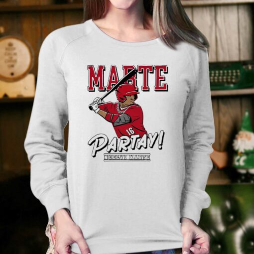 Noelvi Marte Cincinnati Reds Partay Mlbpa Shirt