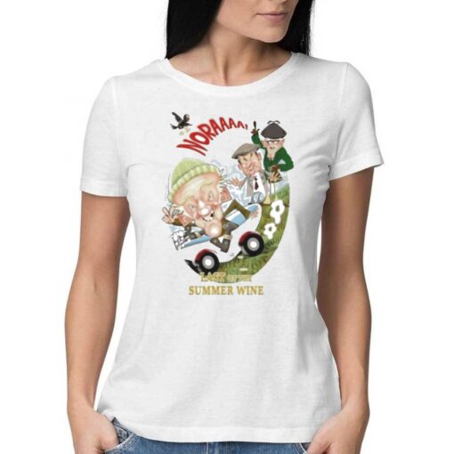 Noraaa Lasof The Summer Wine Cartoon Shirt