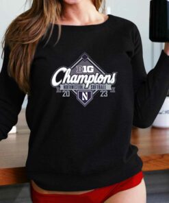 Northwestern Wildcats 2023 Big Ten Softball Regular Season Champions T-shirt