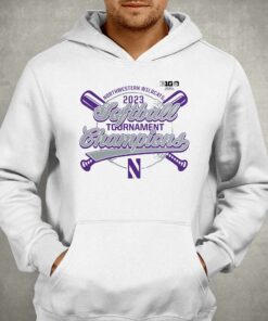 Northwestern Wildcats 2023 Ncaa Big Ten Softball Conference Tournament Champions T shirt 3
