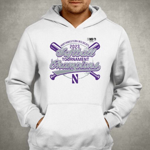 Northwestern Wildcats 2023 Ncaa Big Ten Softball Conference Tournament Champions T-shirt