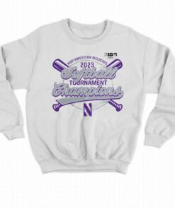 Northwestern Wildcats 2023 Ncaa Big Ten Softball Conference Tournament Champions T shirt 4