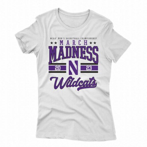 Northwestern Wildcats 2023 Ncaa Men’s Basketball Tournament March Madness T-shirt