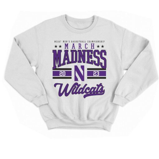 Northwestern Wildcats 2023 Ncaa Men’s Basketball Tournament March Madness T-shirt