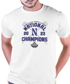 Northwestern Wildcats Champion 2023 Ncaa Women’s Lacrosse National Champions Locker Room T-shirt