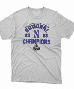 Northwestern Wildcats Champion 2023 Ncaa Women’s Lacrosse National Champions T-shirt