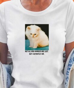 Not All Who Wander Are Lost T-shirt