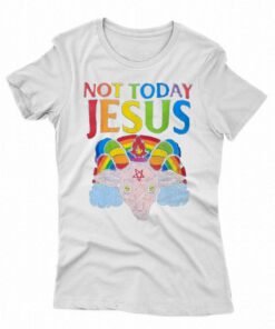 Not Today Jesus Pride 2023 T-shirt