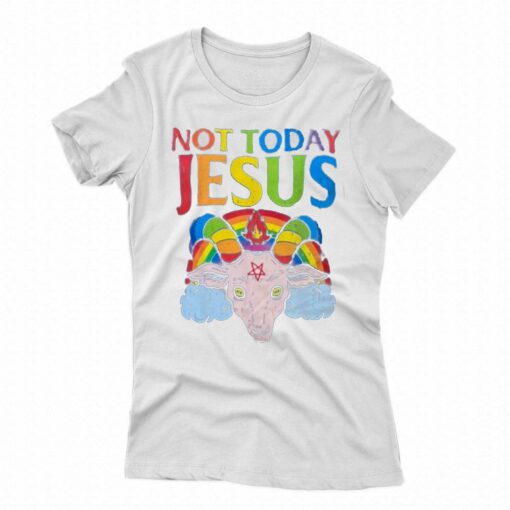 Not Today Jesus Pride 2023 T-shirt