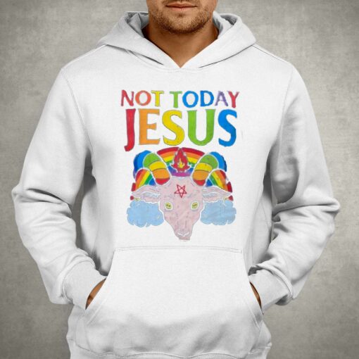 Not Today Jesus Pride 2023 T-shirt