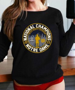 Notre Dame Fighting Irish 2023 Ncaa Men’s Lacrosse National Champions Bagpiper T-shirt