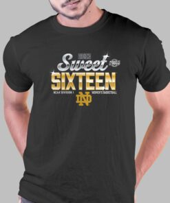 Notre Dame Fighting Irish 2023 Ncaa Women’s Basketball Tournament March Madness Sweet 16 T-shirt