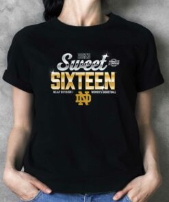 Notre Dame Fighting Irish 2023 Ncaa Women’s Basketball Tournament March Madness Sweet 16 T-shirt