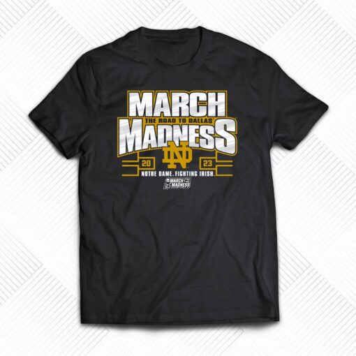 Notre Dame Fighting Irish Blue 84 2023 Ncaa Women’s Basketball Tournament March Madness T-shirt