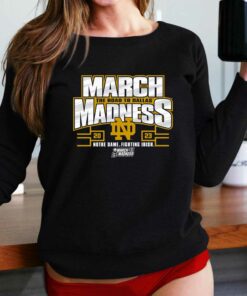 Notre Dame Fighting Irish Blue 84 2023 Ncaa Women’s Basketball Tournament March Madness T-shirt