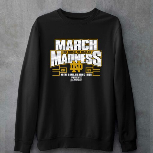 Notre Dame Fighting Irish Blue 84 2023 Ncaa Women’s Basketball Tournament March Madness T-shirt