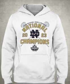 Notre Dame Fighting Irish Champion 2023 Ncaa Men's Lacrosse National Champions Locker Room T-shirt 2 Notre Dame Fighting Irish Champion 2023 Ncaa Mens Lacrosse National Champions Locker Room T shirt 3