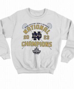 Notre Dame Fighting Irish Champion 2023 Ncaa Men's Lacrosse National Champions Locker Room T-shirt 3 Notre Dame Fighting Irish Champion 2023 Ncaa Mens Lacrosse National Champions Locker Room T shirt 4