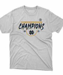 Notre Dame Fighting Irish Fanatics Branded 2023 Acc Women’s Basketball Regular Season Champions T-shirt Notre Dame Fighting Irish Fanatics Branded 2023 Acc Women’s Basketball Regular Season Champions T-shirt