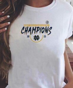 Notre Dame Fighting Irish Fanatics Branded 2023 Acc Women’s Basketball Regular Season Champions T-shirt Notre Dame Fighting Irish Fanatics Branded 2023 Acc Women’s Basketball Regular Season Champions T-shirt