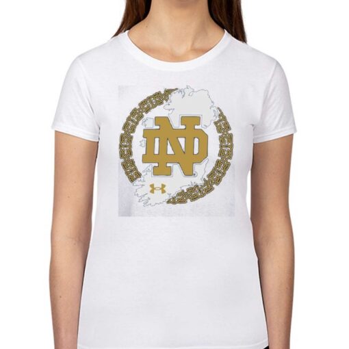 Notre Dame Fighting Irish Under Armour 2023 Aer Lingus College Football T-shirt