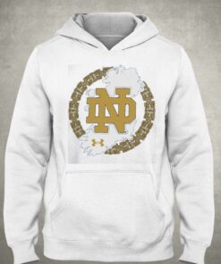 Notre Dame Fighting Irish Under Armour 2023 Aer Lingus College Football T shirt 3