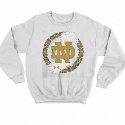 Notre Dame Fighting Irish Under Armour 2023 Aer Lingus College Football T-shirt