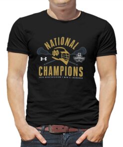 Notre Dame Fighting Irish Under Armour 2023 Ncaa Men’s Lacrosse National Champions T-shirt