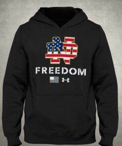 Notre Dame Fighting Irish Under Armour Freedom Flag Performance T shirt 3
