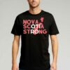 Nova Scotia Strong Typographic Design Shirt