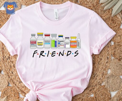 Nurse Friends Icu Propofol Shirt Propofol Crna Medical