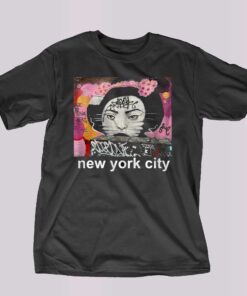 Nyc Contemporary Graffiti Art From East Village New York City Shirt