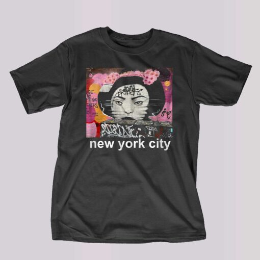 Nyc Contemporary Graffiti Art From East Village New York City Shirt