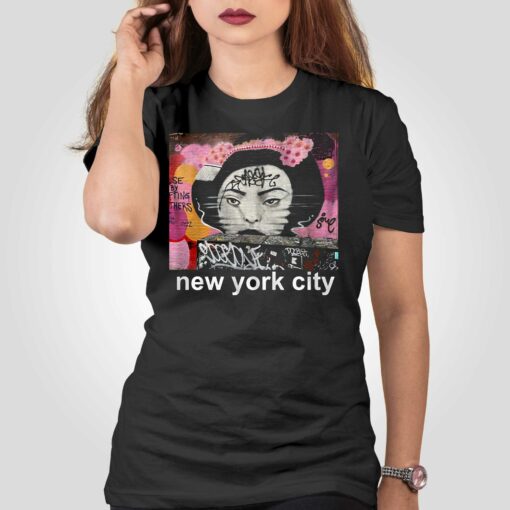 Nyc Contemporary Graffiti Art From East Village New York City Shirt