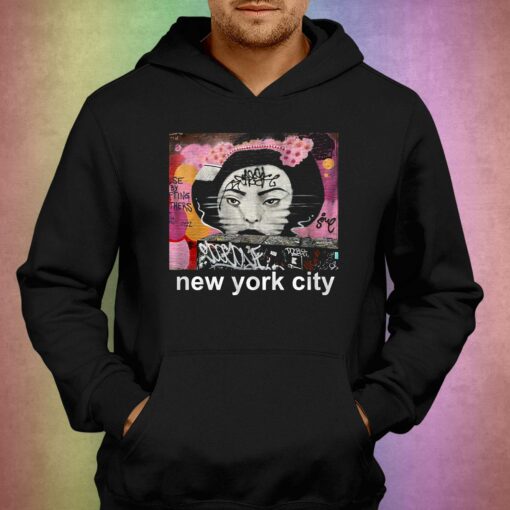 Nyc Contemporary Graffiti Art From East Village New York City Shirt