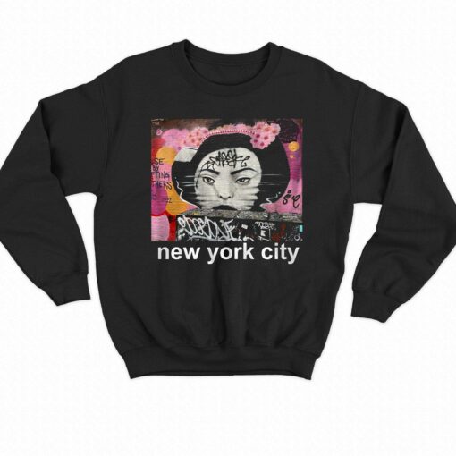 Nyc Contemporary Graffiti Art From East Village New York City Shirt