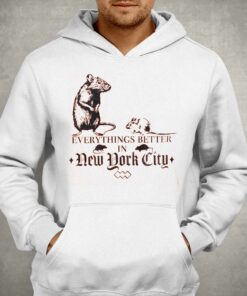 Nyc Rat Everything Better In New York City Shirt 3
