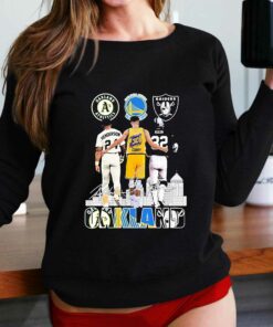 Oakland Athletics Henderson Golden State Warrios Curry Raiders Allen Shirt