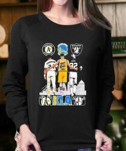 Oakland Athletics Henderson Golden State Warrios Curry Raiders Allen Shirt 4
