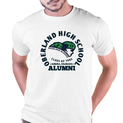 Oberland High School Overland Blazerers Class Of 1985 Alumni Shirt