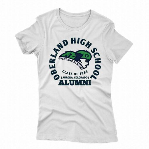 Oberland High School Overland Blazerers Class Of 1985 Alumni Shirt