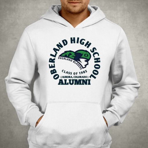 Oberland High School Overland Blazerers Class Of 1985 Alumni Shirt