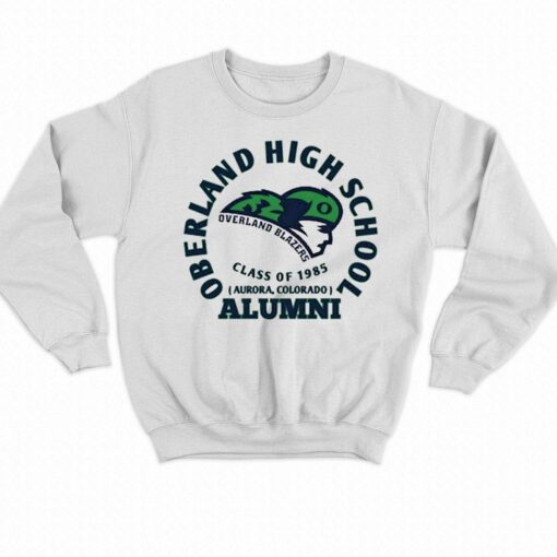 Oberland High School Overland Blazerers Class Of 1985 Alumni Shirt