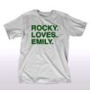 Obvious Shirts Rocky Loves Emily T-shirt