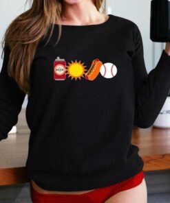 Obviousshirt Beer Sun Sausages Baseball T-shirt