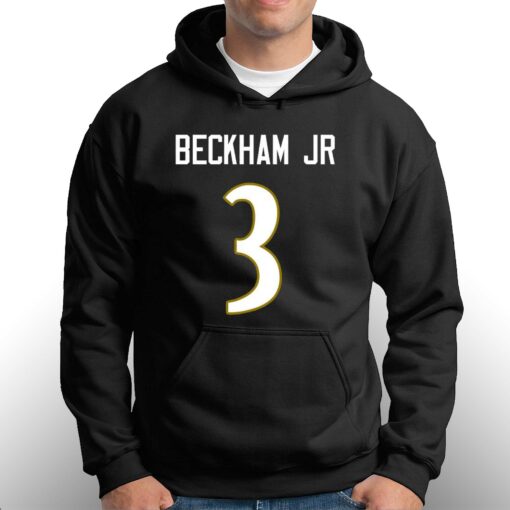 Odell Beckham Jr 3 Baltimore Ravens Shirt