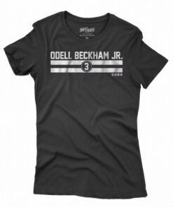 Odell Beckham Jr Name Number Stripe Shirt